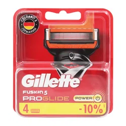 GILLETTE Кассета Fusion ProGlide PWR 4 шт