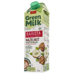 GREEN MILK Напиток растительный Фундук 1л