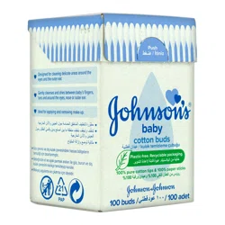 JOHNSONS BABY Палочки ватные 100 шт