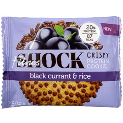 FITNES SHOCK CRISPY Печенье Черная смородина-рис 30гр