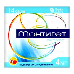 МОНТИГЕТ 4 мг №14 саше   Монтелукаст