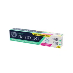 PRESIDENT Крем для фиксации зубных протезов GARANT нейтральный вкус 40гр