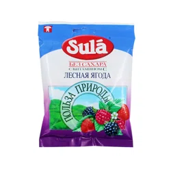 SULA Леденцы фруктовые с вит С лесная ягода