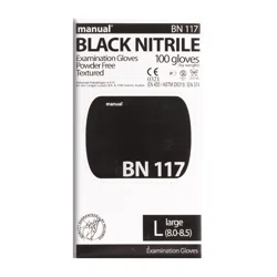 MANUAL Перчатки BN 117 большие L 1 пара (100)