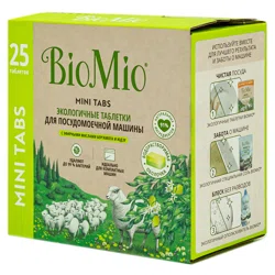BIO MIO Таблетки для посудомоечной машины бергамот и юдзу 250гр