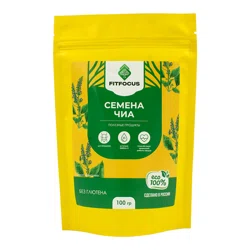 ДИНАСТИЯ ВКУСА FITFOCUS Семена чиа 100гр