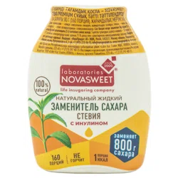 NOVASWEET Заменитель сахара стевия с инулином 160шт