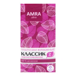 БУМФА ГРУПП Платочки бумажные AMRA 1шт (10)