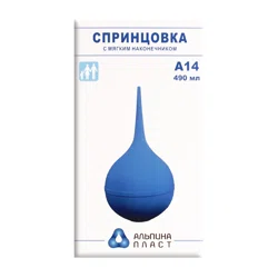 АЛЬПИНА ПЛАСТ Спринцовка с мягким наконечником А14