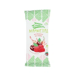 DI   DI УМНЫЕ СЛАДОСТИ Мармелад без фруктозы со вкусом вишни 80гр