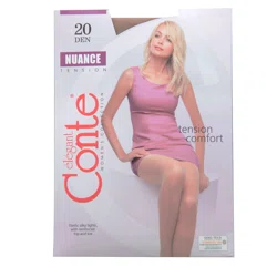 CONTE NUANCE 20 den Колготки 5-XL Natural