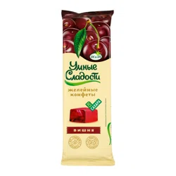 DI   DI УМНЫЕ СЛАДОСТИ Конфеты желейные Вишня 90гр