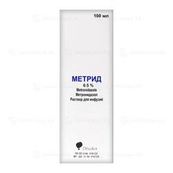 МЕТРИД 0,5% 100 мл Метронидазол