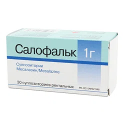 САЛОФАЛЬК 1 г №30 супп рект  Месалазин