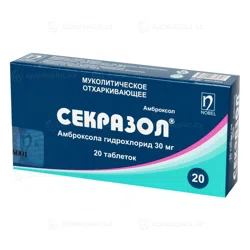 СЕКРАЗОЛ 30 мг №20 таб  Амброксол