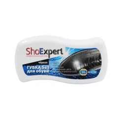 SHO EXPERT Губка 5в1 для обуви черная