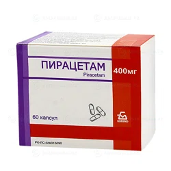 ПИРАЦЕТАМ 400 мг №60 капс