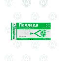 ПАЛЛАДА 0,1% 5 мл гл капли   Олопатадин