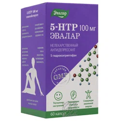 ЭВАЛАР 5-HTP Гидрокситриптофан 60капс