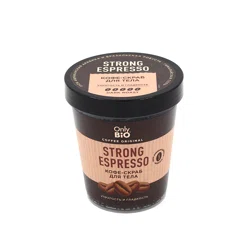 FITO КОСМЕТИК Скраб-сорбет Кофейный Strong Espresso упругость и гладкость 230мл