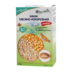 FLEUR ALPINE Каша овсяно-кукурузная безмолочная 175гр