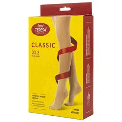 PANI TERESA CCL 2 classic 23-32 mmhg S компрессионные чулки черные