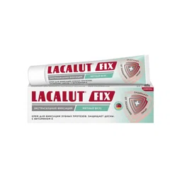 LACALUT Крем для фиксации зубных протезов с вит Е 40гр