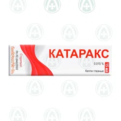 КАТАРАКС 0,015% 15 мл гл кап  Натрия азапентацена полисульфонат