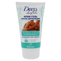 FLORESAN DEEP DEPIL Крем-Гель после депиляции с экстрактом Алоэ Вера 150мл 124