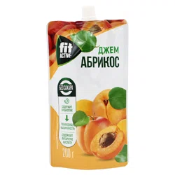 FIT ACTIVE Джем Абрикос б/с 200гр