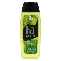 FA MEN Гель для душа Pure Revitalize 2в1 для тела и волос 250мл