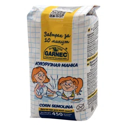 ГАРНЕЦ Манка Кукурузная 450гр
