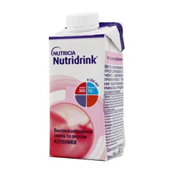 NUTRICIA Смесь Nutridrinkсо вкусом клубники 200мл