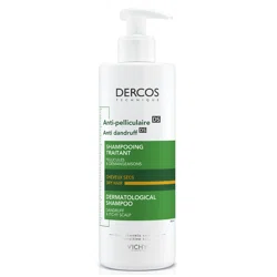 VICHY DERCOS Шампунь против перхоти для сухих волос 390мл