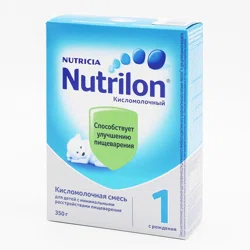 NUTRILON Смесь кисломолочная 1 с рождения, 350гр.,