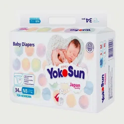 YOKO SUN Подгузники для новорожденных до 5кг