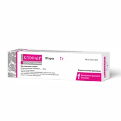 КЛОФАН 10% 7 г крем ваг Клотримазол
