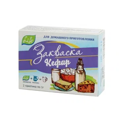 LIFE Закваска Кефир 2пак.*1г