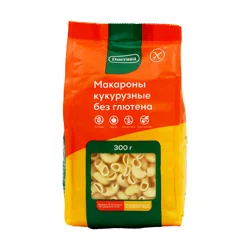 ДИЕТИКА Макароны из кукурузной муки без глютена Рожок большой 300гр