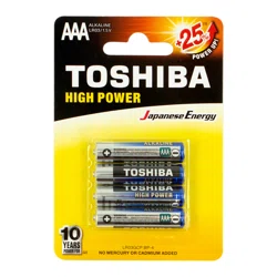 TOSHIBA Батарейка LR03GCP BP-4