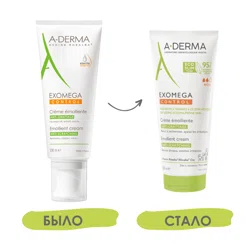 A-DERMA EXOMEGA Крем смягчающий 200 мл