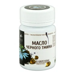 R.O.S Масло черного тмина в капсулах 100 шт