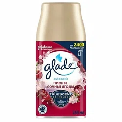 АЭРОСТАР КОНТРАКТ GLADE Освежитель воздуха Пион и сочные ягоды 269мл