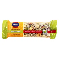 ALMATY SPICES MAKADA Батончик с фисташкой  б/с 50гр