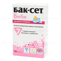 PM Мульти-пробиотик БАК-СЕТ Беби 7 10саше