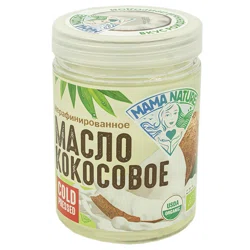 MAMA NATURE Масло кокосовое нерафинированное 500мл