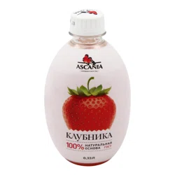 ASCANIA Напиток Клубника газированный 0,33л