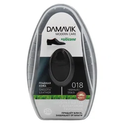 DAMAVIK Щетка для обуви гладкая кожа черный 6мл