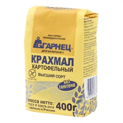 ГАРНЕЦ Крахмал картофельный 400гр.