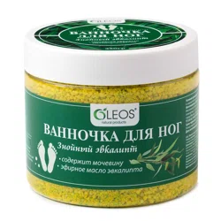 OLEOS Средство для принятия ванн Ванночка для ног Знойный эвкалипт 350гр